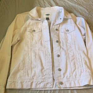Jean jacket. Size L. Worn only a couple of times.